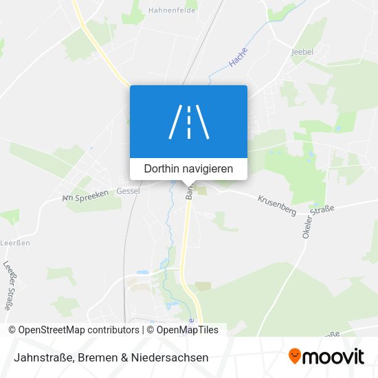 Jahnstraße Karte