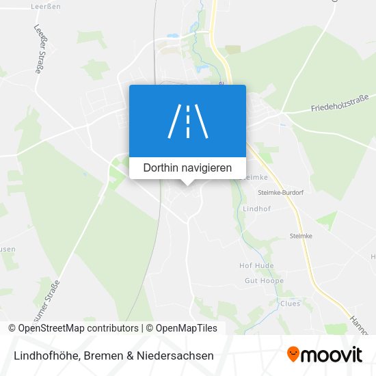 Lindhofhöhe Karte