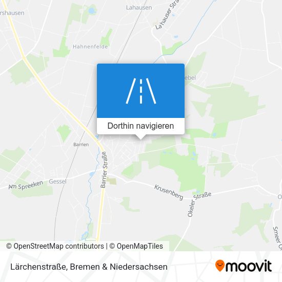 Lärchenstraße Karte