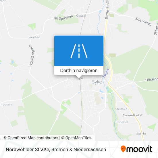 Nordwohlder Straße Karte