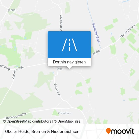 Okeler Heide Karte
