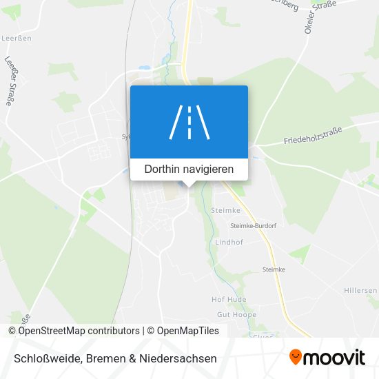 Schloßweide Karte