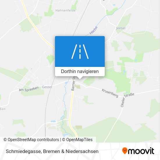 Schmiedegasse Karte