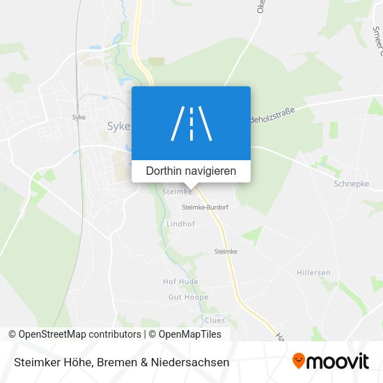 Steimker Höhe Karte