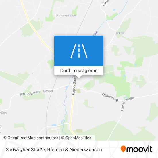 Sudweyher Straße Karte