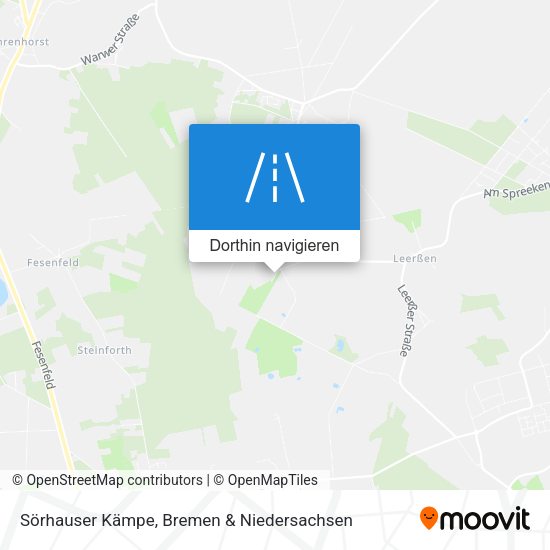 Sörhauser Kämpe Karte
