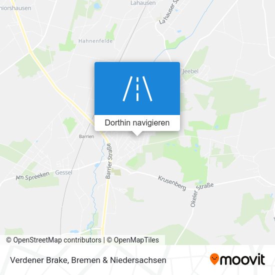 Verdener Brake Karte