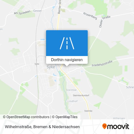 Wilhelmstraße Karte