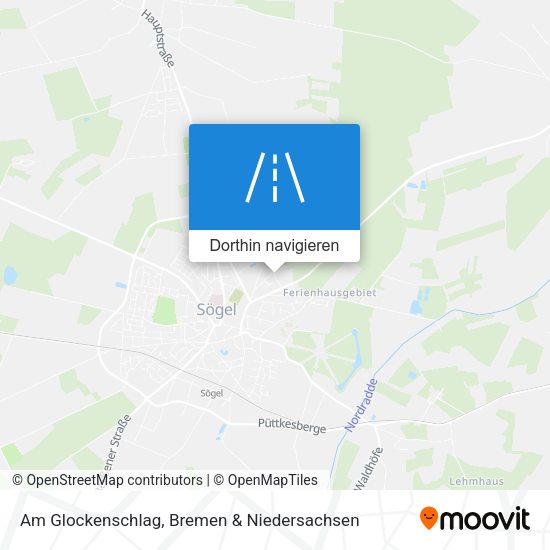 Am Glockenschlag Karte