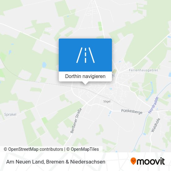 Am Neuen Land Karte