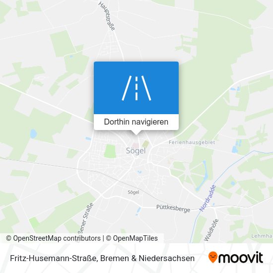 Fritz-Husemann-Straße Karte