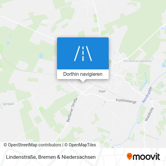 Lindenstraße Karte