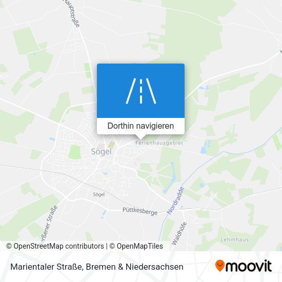 Marientaler Straße Karte