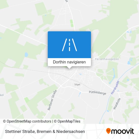 Stettiner Straße Karte