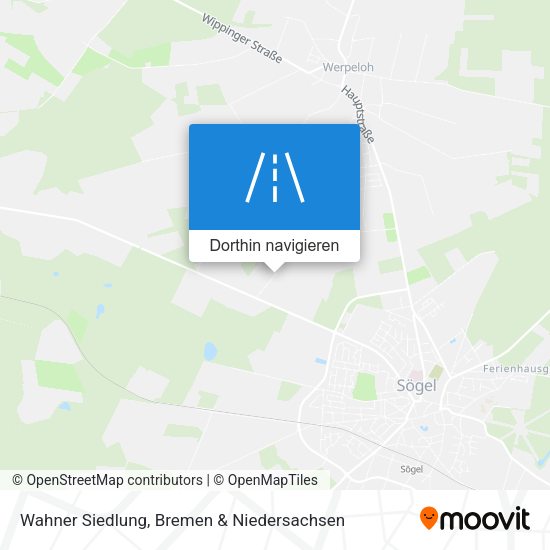 Wahner Siedlung Karte