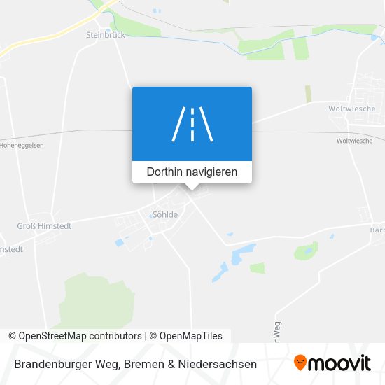 Brandenburger Weg Karte
