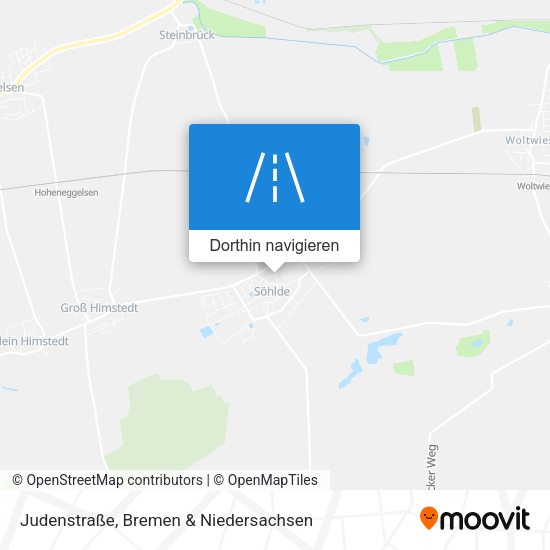 Judenstraße Karte