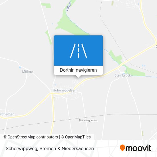 Scherwippweg Karte