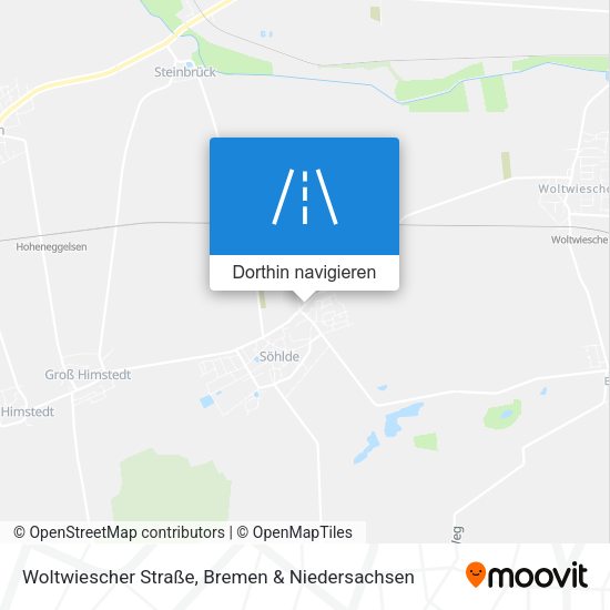 Woltwiescher Straße Karte