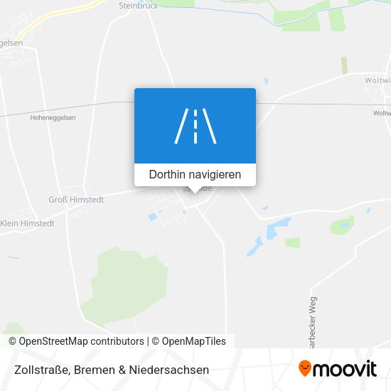 Zollstraße Karte