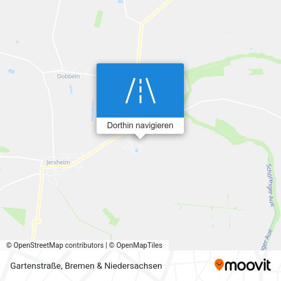 Gartenstraße Karte