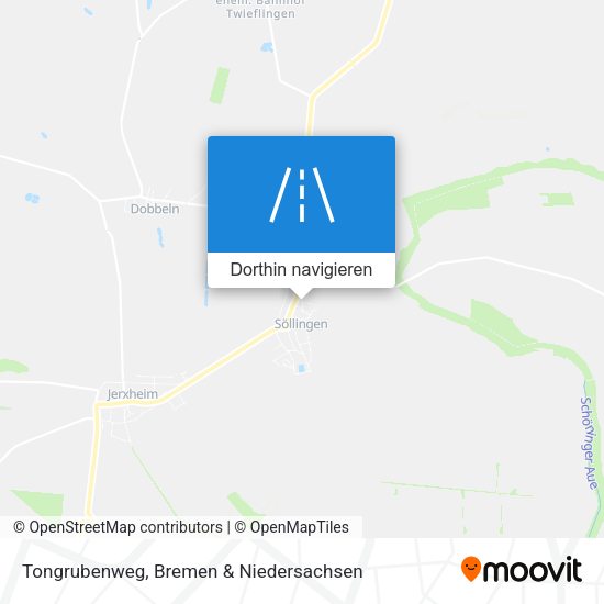 Tongrubenweg Karte