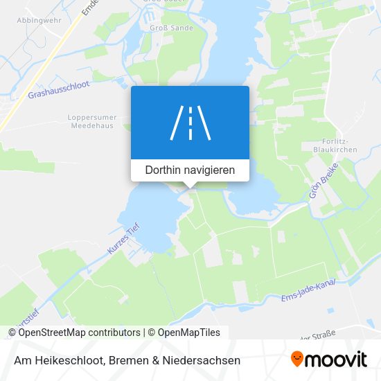 Am Heikeschloot Karte