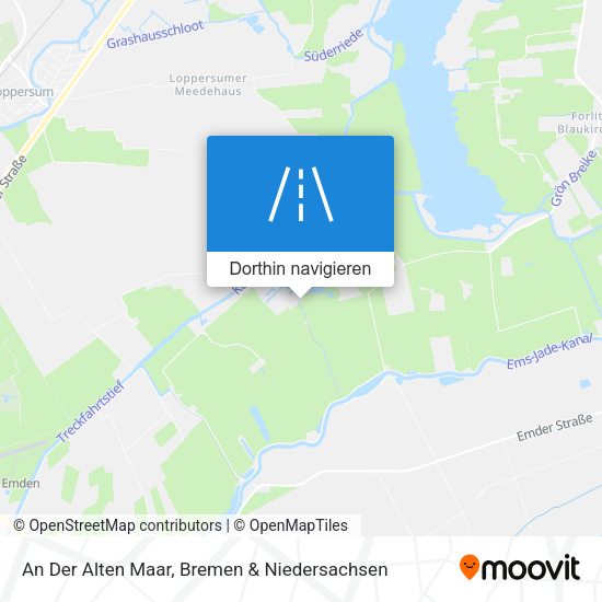 An Der Alten Maar Karte