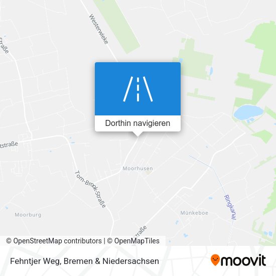 Fehntjer Weg Karte