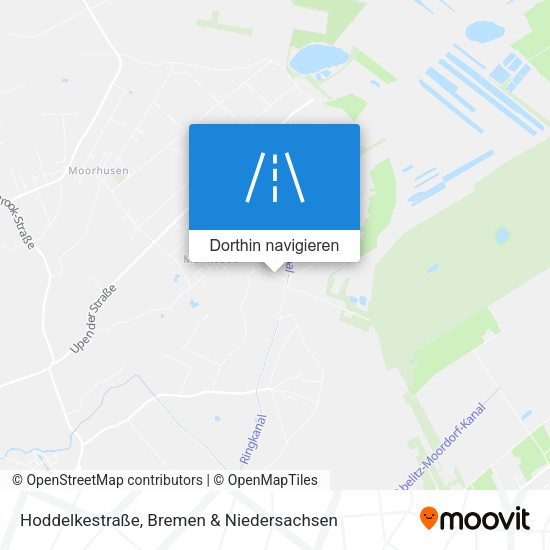 Hoddelkestraße Karte