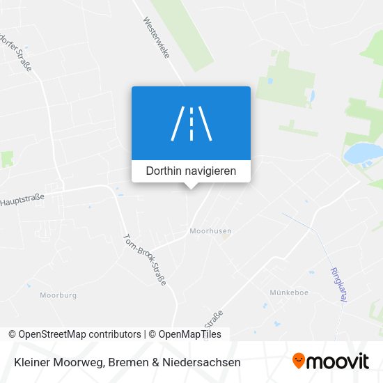 Kleiner Moorweg Karte