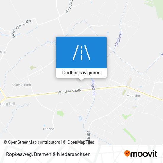 Röpkesweg Karte