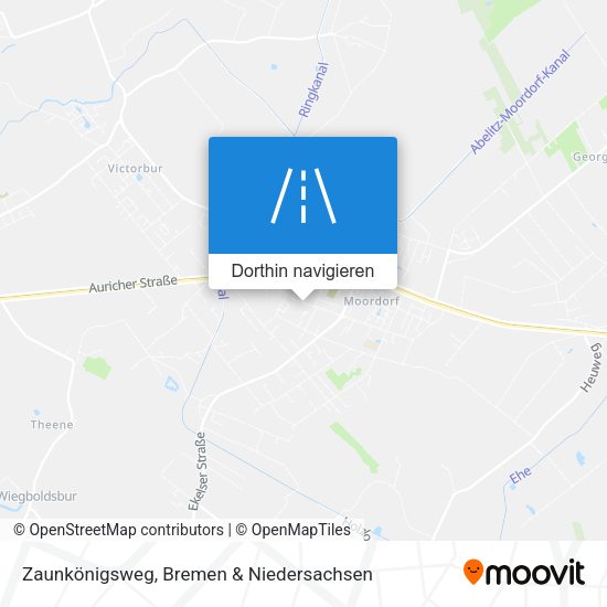 Zaunkönigsweg Karte