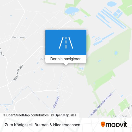 Zum Königskeil Karte