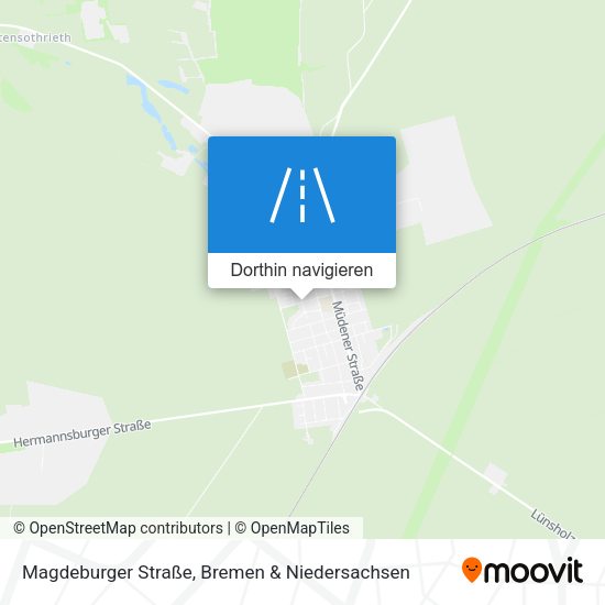 Magdeburger Straße Karte