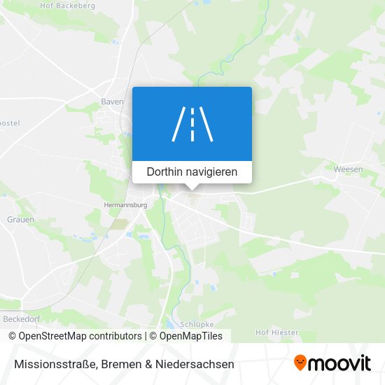 Missionsstraße Karte