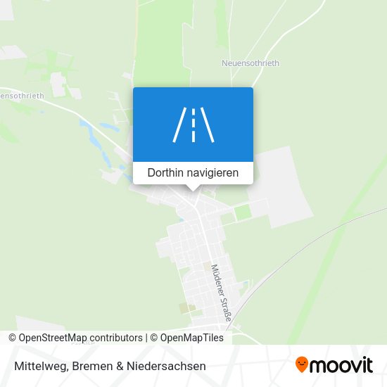 Mittelweg Karte