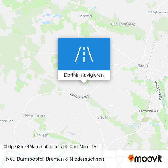 Neu-Barmbostel Karte