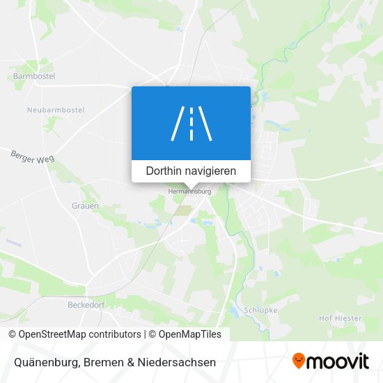Quänenburg Karte