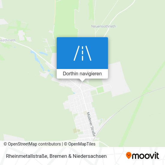 Rheinmetallstraße Karte