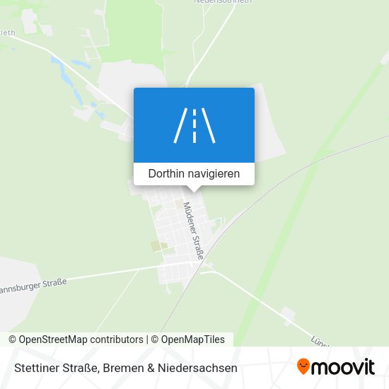 Stettiner Straße Karte
