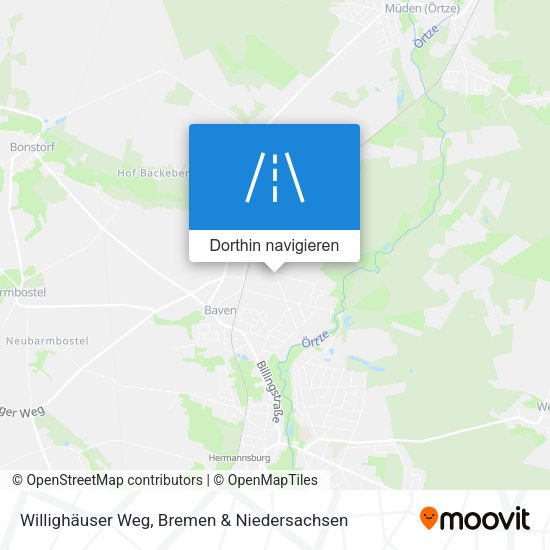 Willighäuser Weg Karte
