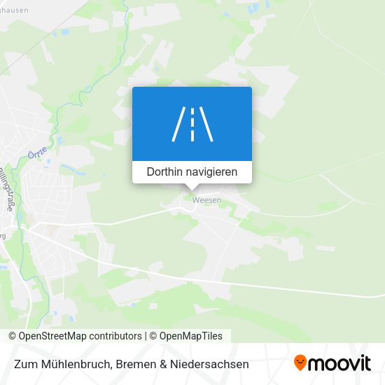 Zum Mühlenbruch Karte