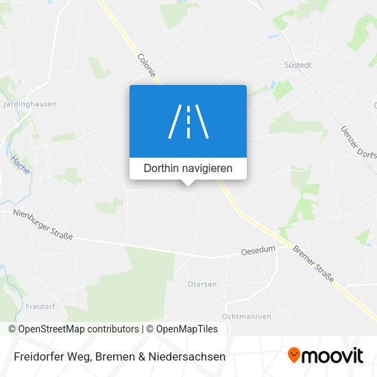 Freidorfer Weg Karte