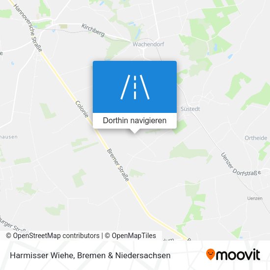 Harmisser Wiehe Karte