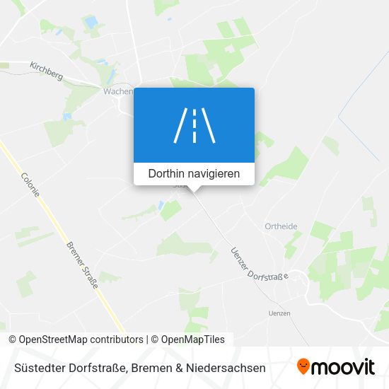 Süstedter Dorfstraße Karte