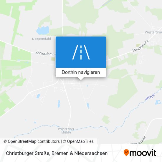 Christburger Straße Karte