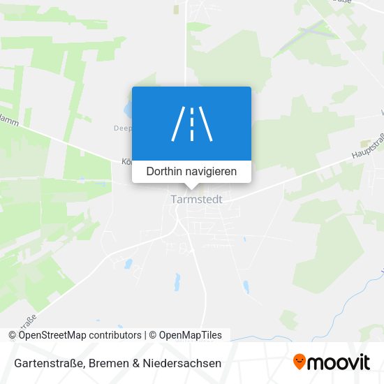 Gartenstraße Karte