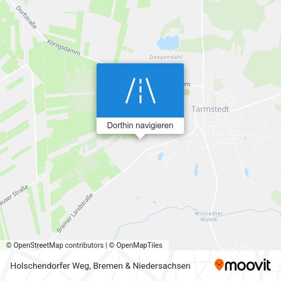 Holschendorfer Weg Karte