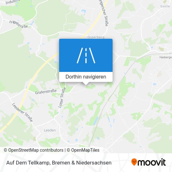 Auf Dem Tellkamp Karte